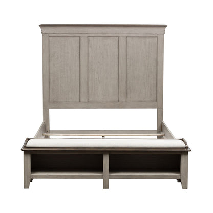 Liberty Furniture - Ivy Hollow Queen Storage Bed, 2 Bedside Chests - 457-BR-QSB2BSC view 2