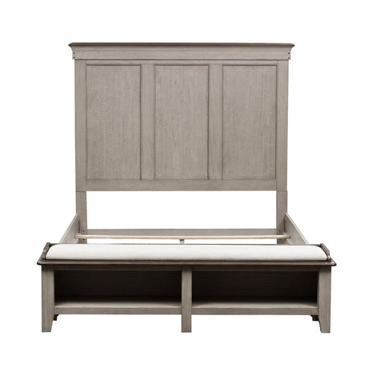 Liberty Furniture - Ivy Hollow Queen Storage Bed, 2 Bedside Chests - 457-BR-QSB2BSC view 2