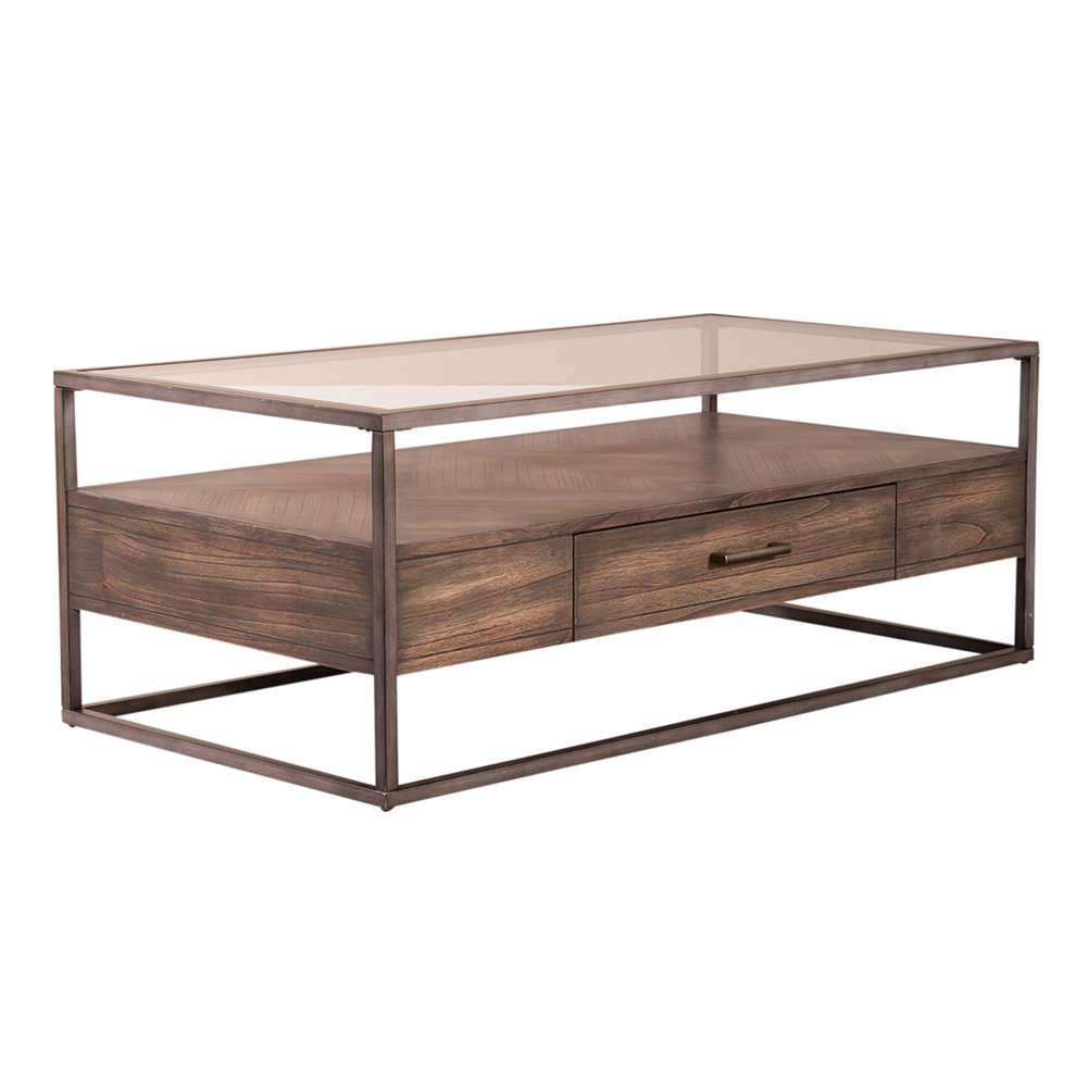 Liberty Furniture - Jamestown Rectangular Cocktail Table - 626-OT1011 veiw 2