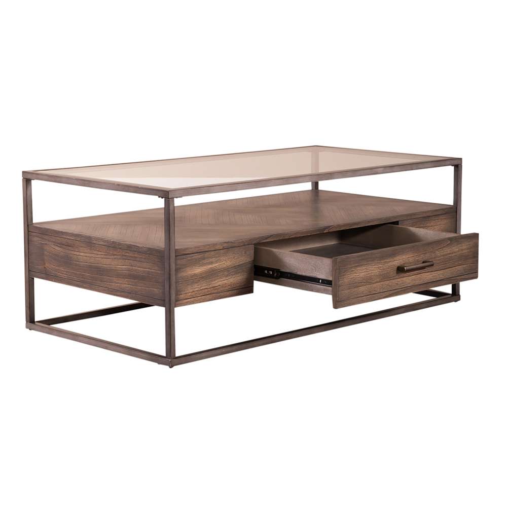 Liberty Furniture - Jamestown Rectangular Cocktail Table - 626-OT1011 veiw 7