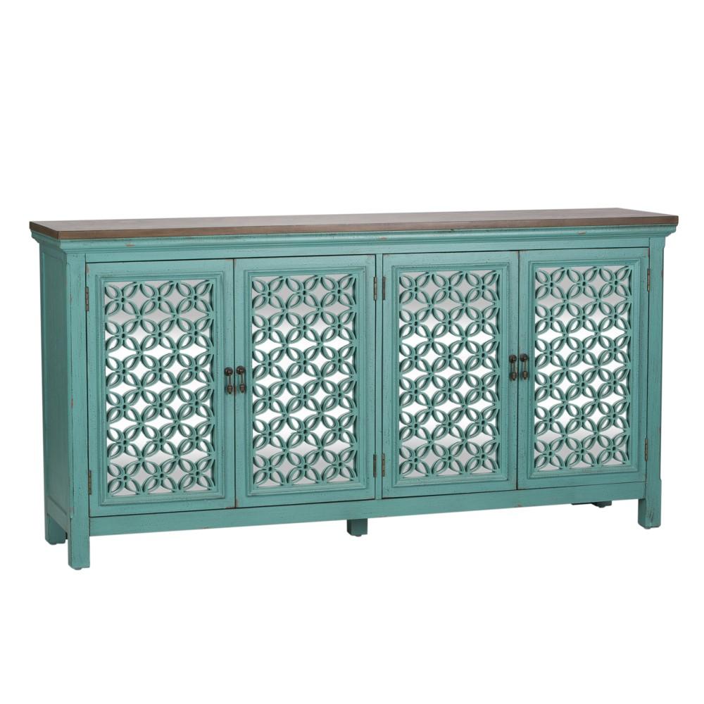 Liberty Furniture - Kensington 4 Door Accent Cabinet - 2011-AC7236 veiw 3