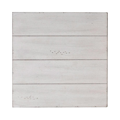 Liberty Furniture - Lake House Chair Side Table in Weathered White - 110W-OT1021 veiw 8