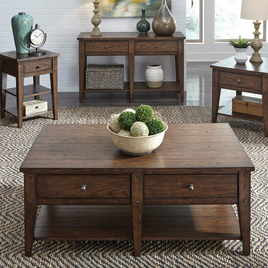 Liberty Furniture - Lake House Cocktail Table - 210-OT1010 veiw 2