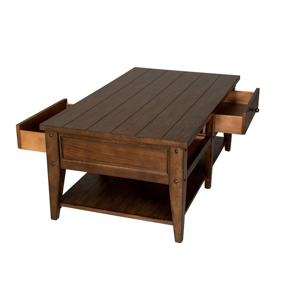 Liberty Furniture - Lake House Cocktail Table - 210-OT1010 veiw 5