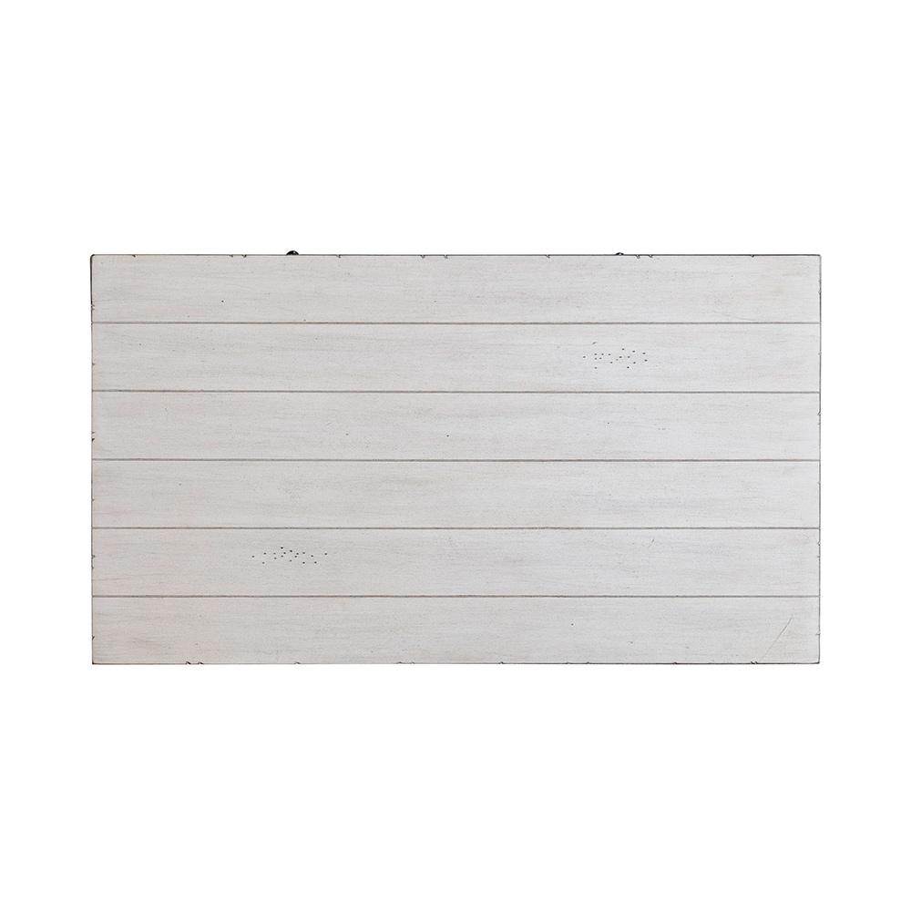 Liberty Furniture - Lake House Cocktail Table in Weathered White - 110W-OT1010 veiw 5