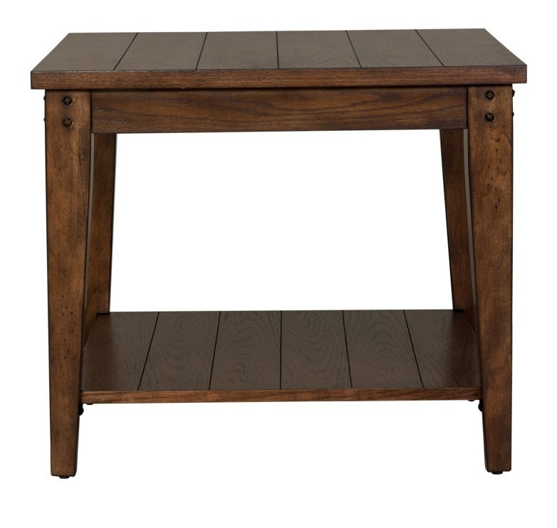 Liberty Furniture - Lake House Square Lamp Table - 210-OT1023 veiw 1