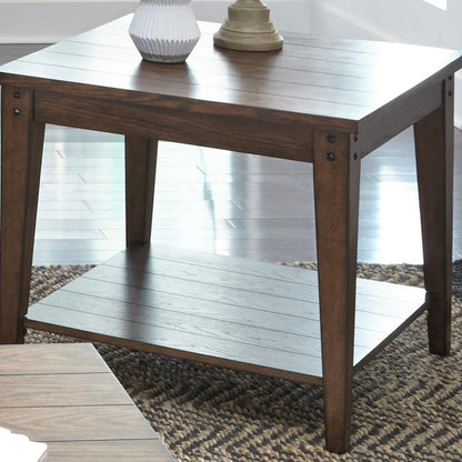 Liberty Furniture - Lake House Square Lamp Table - 210-OT1023 veiw 2
