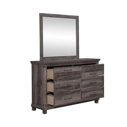 Liberty Furniture - Lakeside Haven Dresser & Mirror  - 903-BR-DM veiw 4