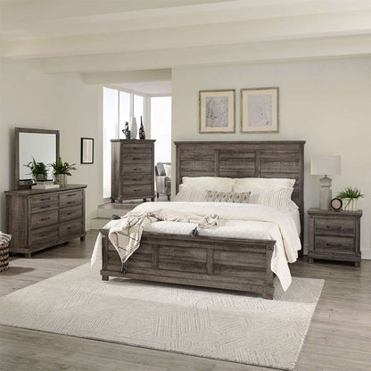 Liberty Furniture - Lakeside Haven Opt Queen Panel Bed, Dresser & Mirror, Chest, Nightstand  - 903-BR-OQPBDMCN veiw 1