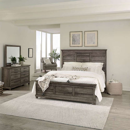 Liberty Furniture - Lakeside Haven Opt Queen Panel Bed, Dresser & Mirror  - 903-BR-OQPBDM veiw 1
