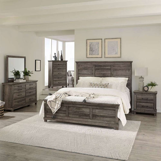 Liberty Furniture - Lakeside Haven Queen Panel Bed, Dresser & Mirror, Chest, Night Stand  - 903-BR-QPBDMCN veiw 1