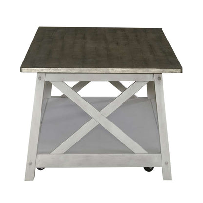 Liberty Furniture - Laurel Bluff Rectangular Cocktail Table - 810-OT1010 veiw 4