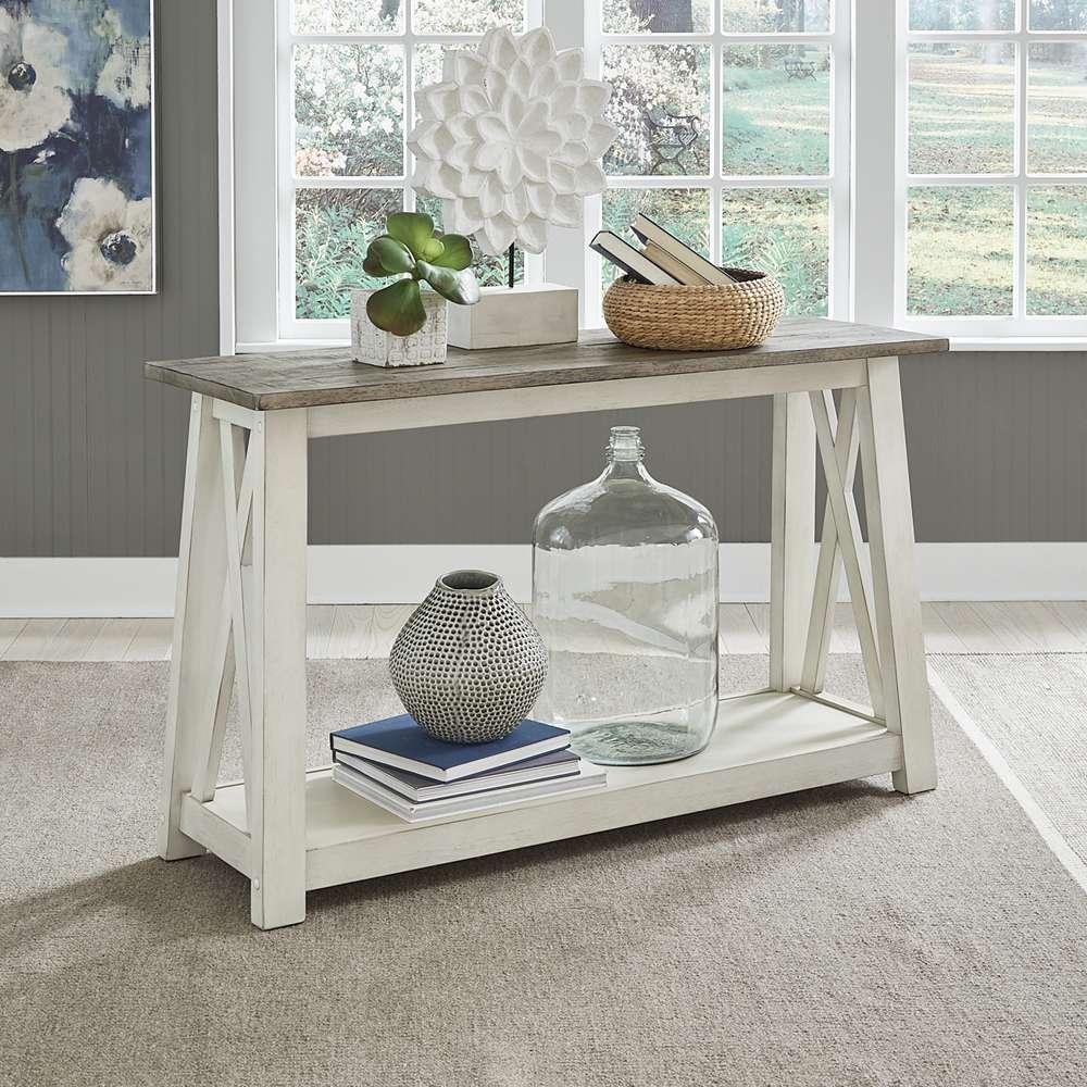Liberty Furniture - Laurel Bluff Sofa Table - 810-OT1030 veiw 1