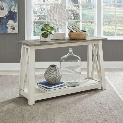 Liberty Furniture - Laurel Bluff Sofa Table - 810-OT1030 veiw 1
