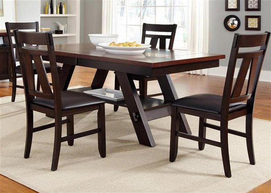 Liberty Furniture - Lawson 5 Piece Rectangular Table Set - 116-CD-5RLS veiw 1