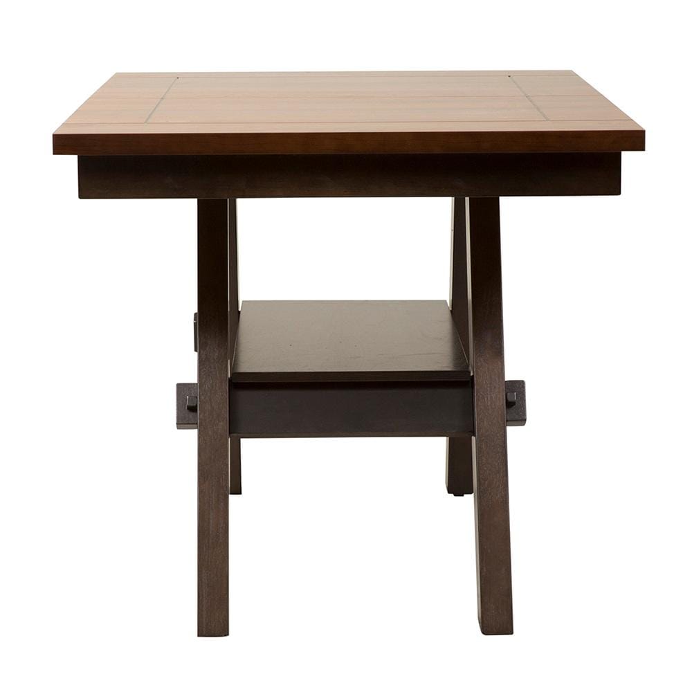 Liberty Furniture - Lawson Gathering Table in Light & Dark Espresso - 116-CD-GTS veiw 3