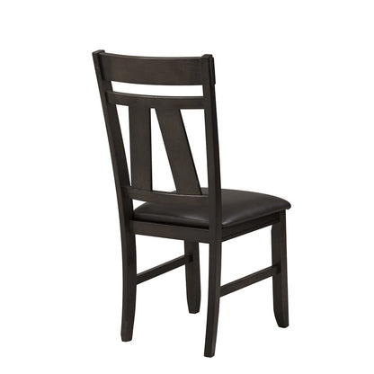 Liberty Furniture - Lawson Splat Back Side Chair  in Light & Dark Espresso - 116-C2501S veiw 5