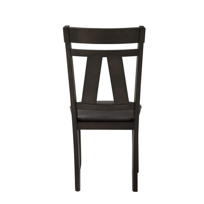Liberty Furniture - Lawson Splat Back Side Chair  in Light & Dark Espresso - 116-C2501S veiw 6
