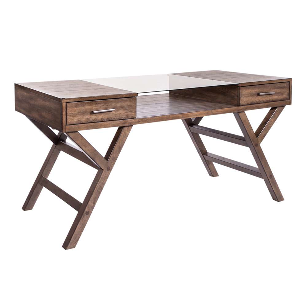 Liberty Furniture - Lennox 2 Piece Desk Set  - 871-HO-2DS veiw 2