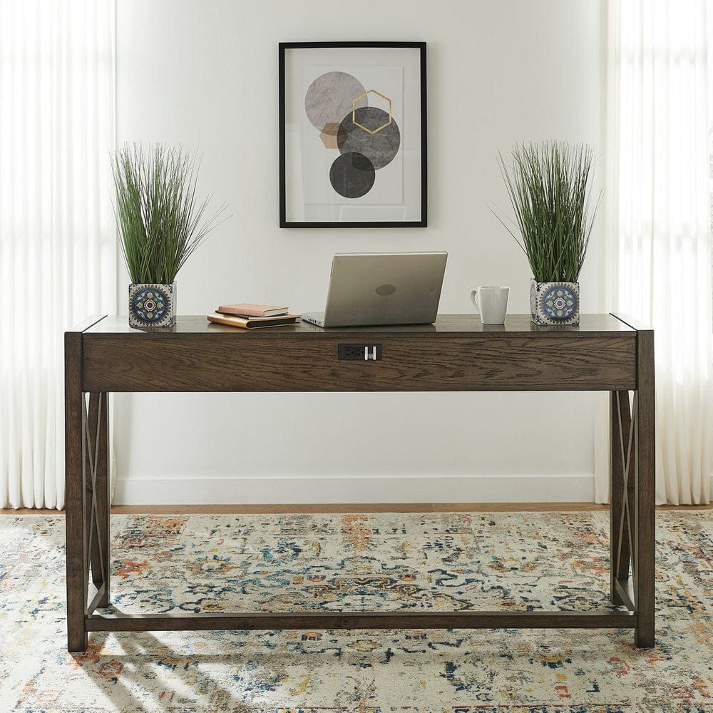 Liberty Furniture - Lennox - Console Bar Table in Brown - 871-OT6636 view 1