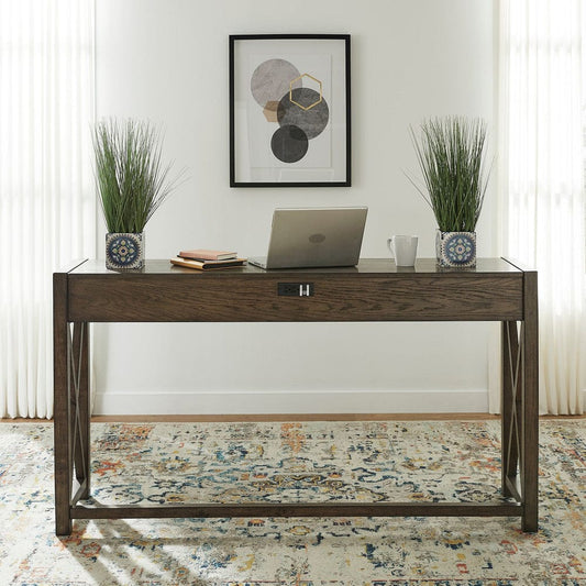 Liberty Furniture - Lennox - Console Bar Table in Brown - 871-OT6636 view 1