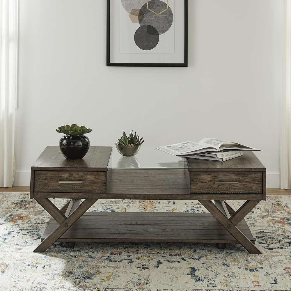 Liberty Furniture - Lennox Display Cocktail Table - 871-OT1010 veiw 1