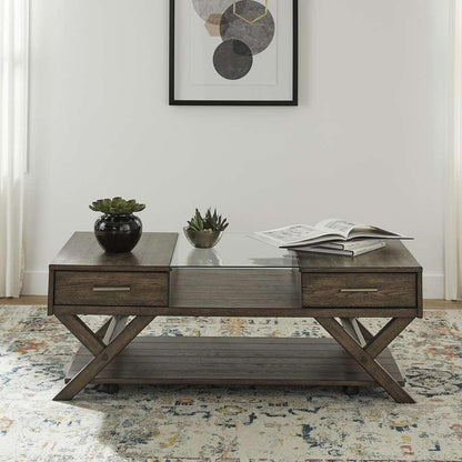 Liberty Furniture - Lennox Display Cocktail Table - 871-OT1010 veiw 1