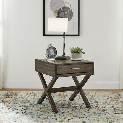 Liberty Furniture - Lennox Drawer End Table - 871-OT1020 veiw 1