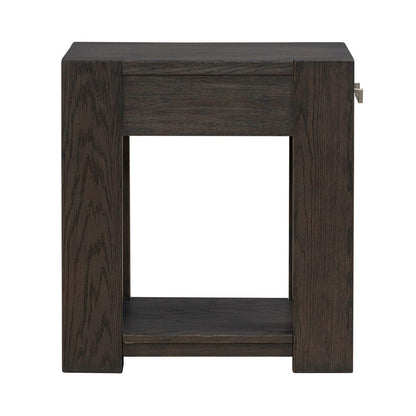 Liberty Furniture - Lennox Hill - Chairside Table in Brown - 201-OT1021 view 4