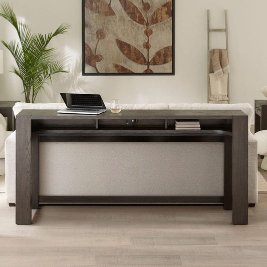Liberty Furniture - Lennox Hill - Console Bar Table in Brown - 201-OT7636 view 1