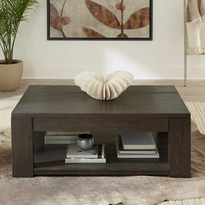 Liberty Furniture - Lennox Hill - Lift Top Cocktail Table in Brown - 201-OT1010 view 1