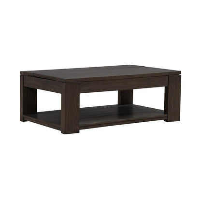 Liberty Furniture - Lennox Hill - Lift Top Cocktail Table in Brown - 201-OT1010 view 3