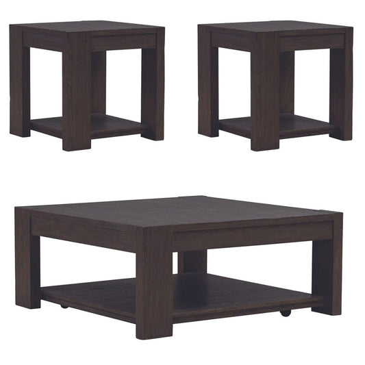 Liberty Furniture - Lennox Hill - Opt 3 Piece Set in Brown - 201-OT-O3PCS view 1