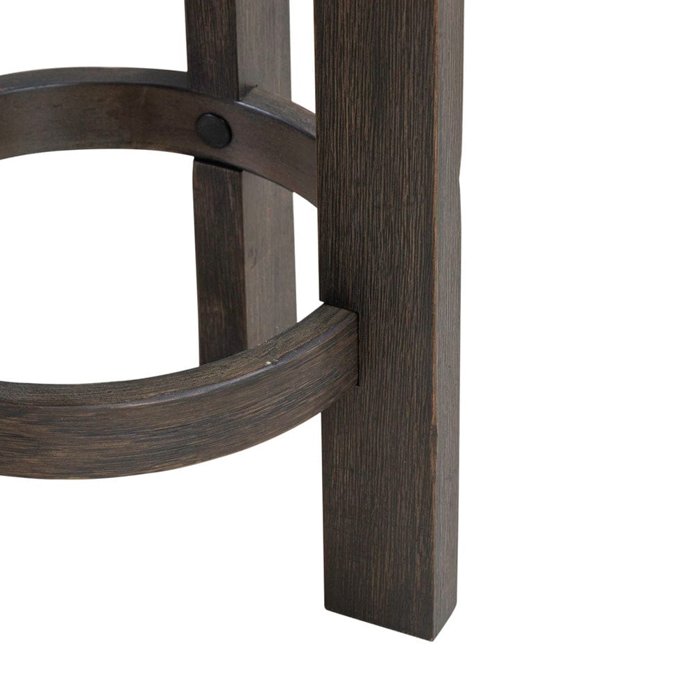 Liberty Furniture - Lennox Hill - Uph Swivel Console Stool in Brown - 201-OT9003 view 6