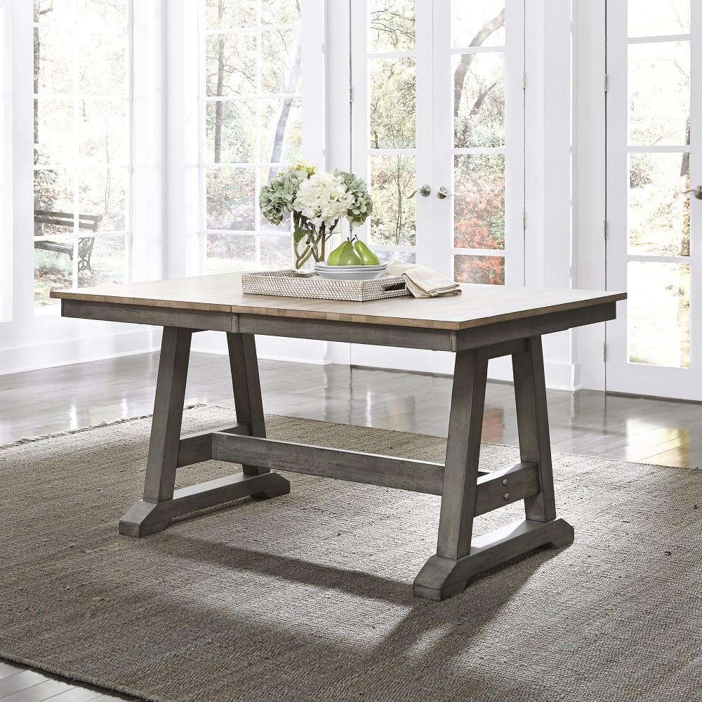 Liberty Furniture - Lindsey Farm 5 Piece Trestle Table Set - 62-CD-5TRS veiw 11