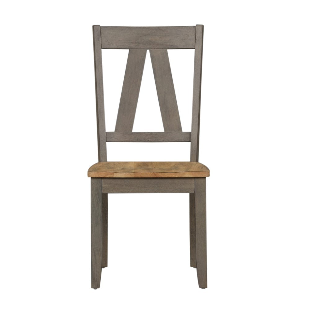 Liberty Furniture - Lindsey Farm 6 Piece Trestle Table Set - 62-CD-6TRS veiw 3