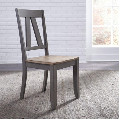Liberty Furniture - Lindsey Farm 6 Piece Trestle Table Set - 62-CD-6TRS veiw 6