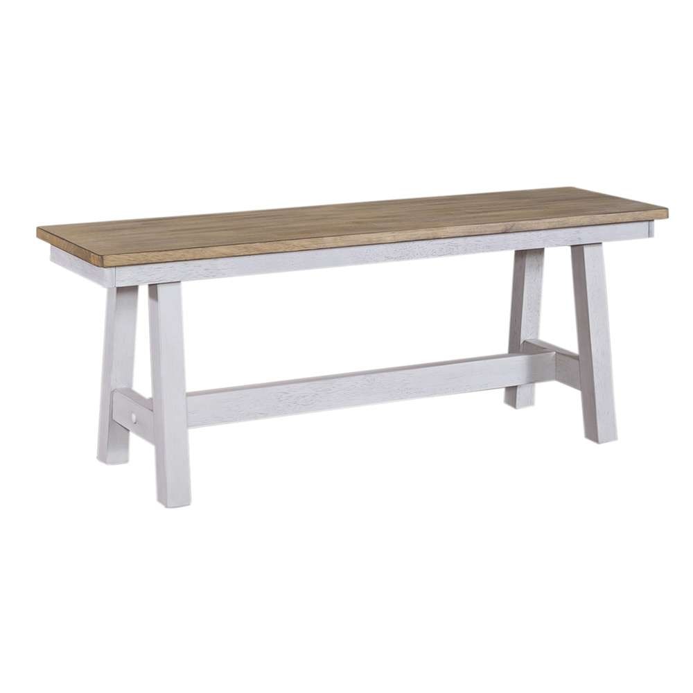 Liberty Furniture - Lindsey Farm Backless Bench (RTA) - 62WH-C9000B veiw 2