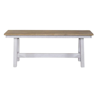 Liberty Furniture - Lindsey Farm Backless Bench (RTA) - 62WH-C9000B veiw 3