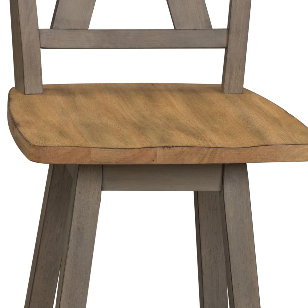 Liberty Furniture - Lindsey Farm Counter Height Swivel Chair (Set of 2) - 62-B250324 veiw 5
