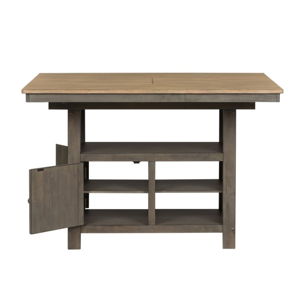 Liberty Furniture - Lindsey Farm Kitchen Island - 62-CD-GTS veiw 3