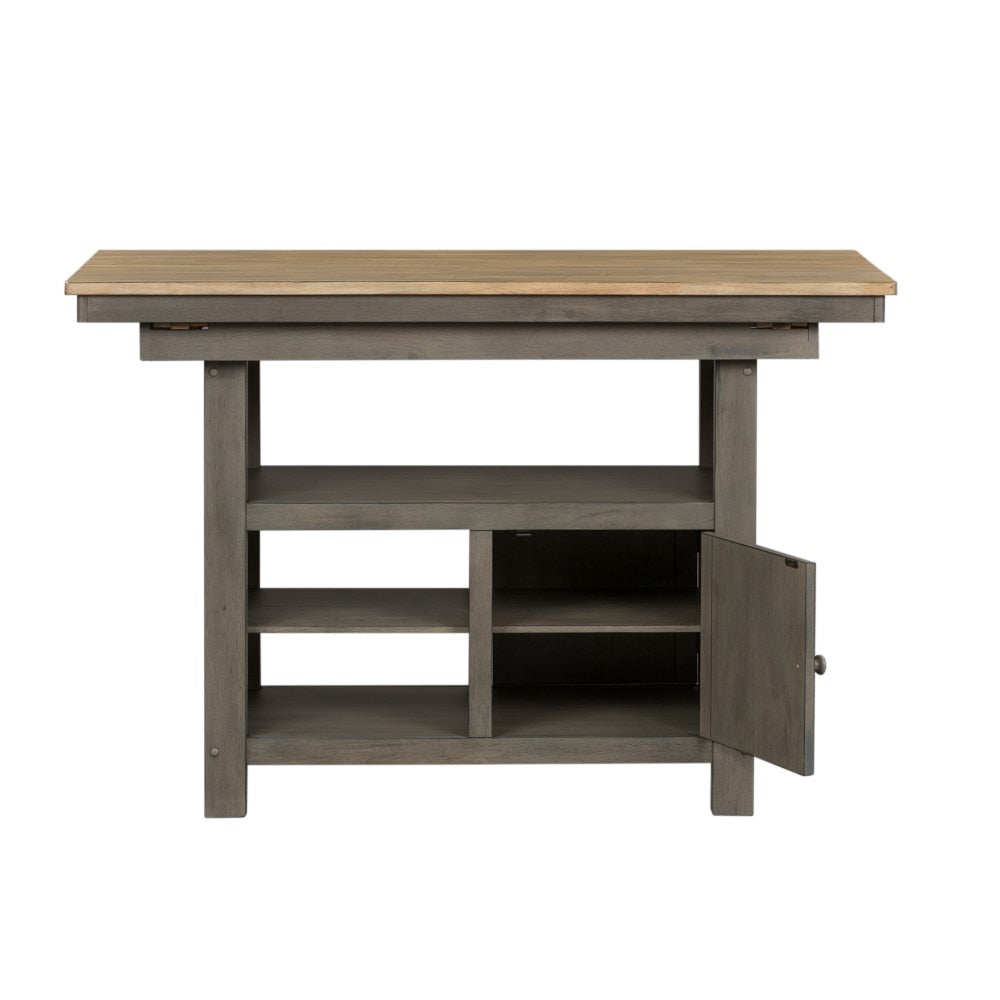 Liberty Furniture - Lindsey Farm Kitchen Island - 62-CD-GTS veiw 4