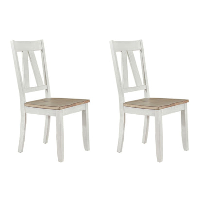 Liberty Furniture - Lindsey Farm Splat Back Side Chair  - Set of 2 - 62WH-C2500S-2PK view 1