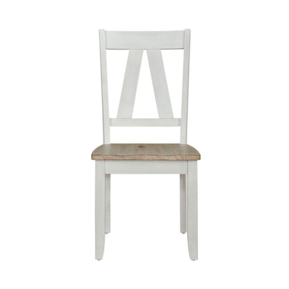 Liberty Furniture - Lindsey Farm Splat Back Side Chair  - Set of 2 - 62WH-C2500S-2PK view 2