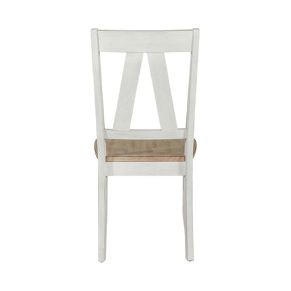 Liberty Furniture - Lindsey Farm Splat Back Side Chair  - Set of 2 - 62WH-C2500S-2PK view 4