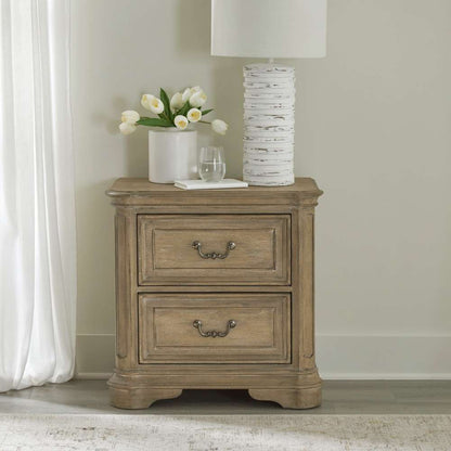 Liberty Furniture - Magnolia Manor 2 Drawer Nightstand - 244N-BR61 veiw 1