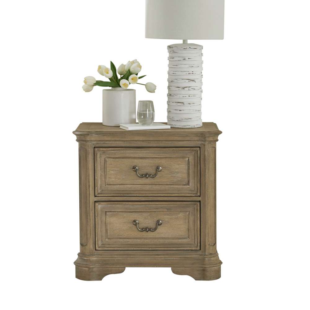 Liberty Furniture - Magnolia Manor 2 Drawer Nightstand - 244N-BR61 veiw 2
