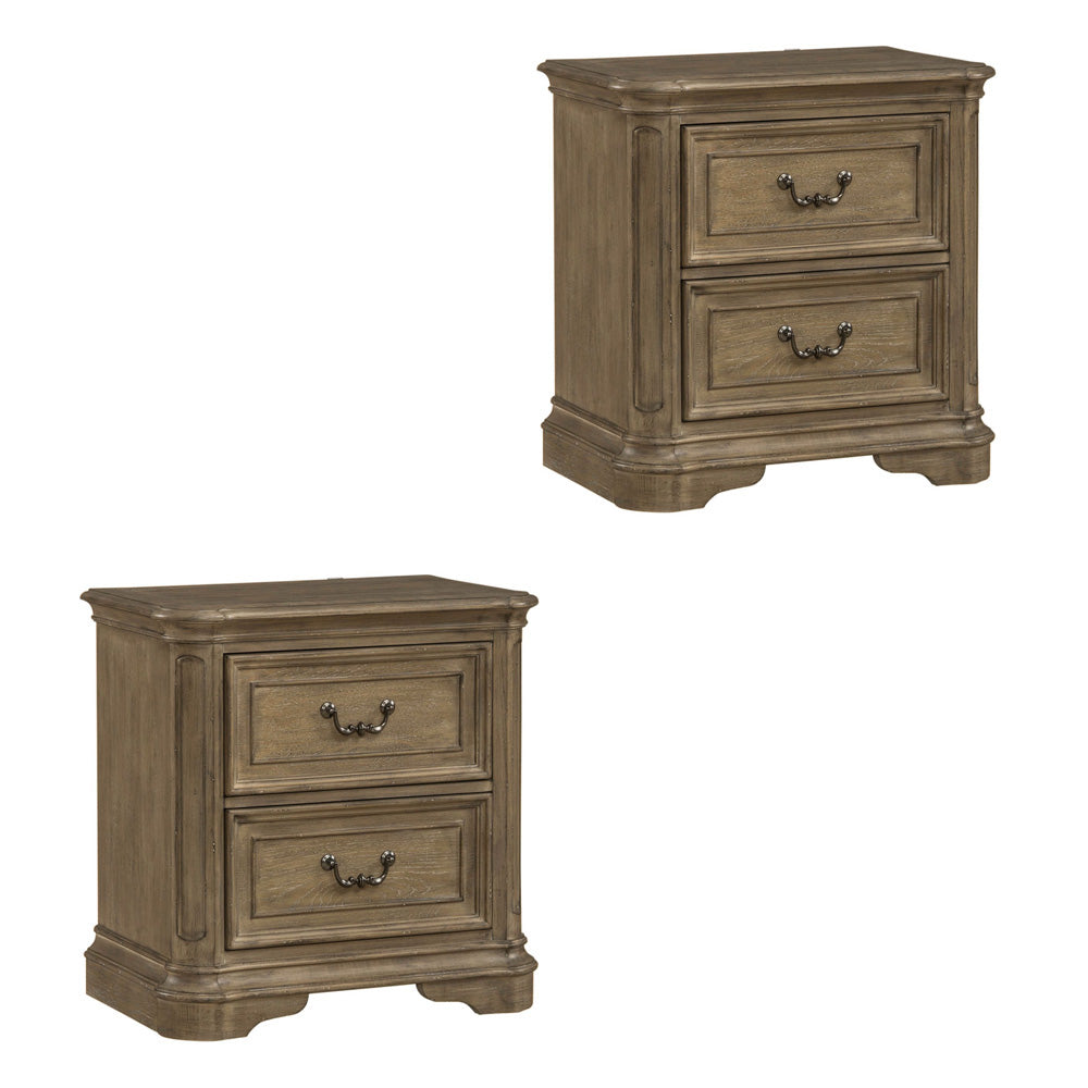 Liberty Furniture - Magnolia Manor 2 Night Stands - 244N-BR-2NS view 1