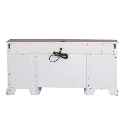 Liberty Furniture - Magnolia Manor 2 Piece Executive Credenza Set  - 244-HOJ-CS veiw 2