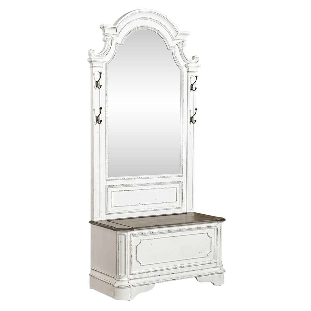 Liberty Furniture - Magnolia Manor 2 Piece Set Hall Tree Set - 244-OT-2PCS veiw 2
